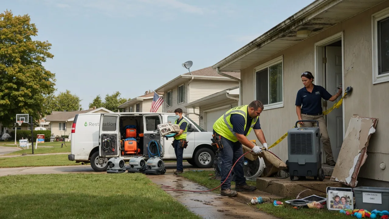Water Damage Restoration in South Point, OH near me